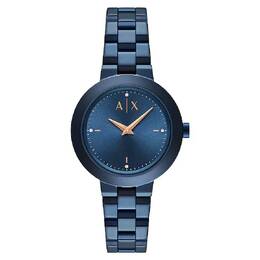 Armani Exchange AX5175 Quartz Crystal Blue Dial Ladies Watch