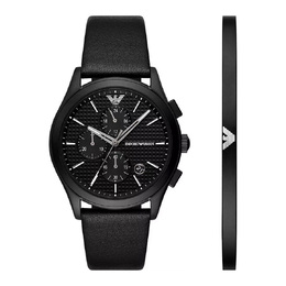 Emporio Armani Paolo Chronograph Mens Watch, Model AR80070SET