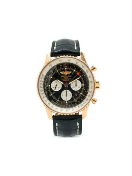 Breitling Navitimer 48mm Yellow Gold Chronograph with Black Dial - Ref. 31767795