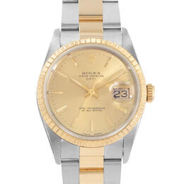 Pre-owned Rolex Datejust 15223CSO Men's Automatic Chronometer Watch