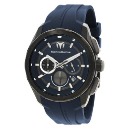 Technomarine OCEAN Chronograph GMT Quartz Mens Watch TM-31810 (Two-tone)