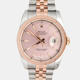 Rolex Datejust REF 1200467 Automatic Pink Dial with Roman Numerals, Stainless Steel and Rose Gold