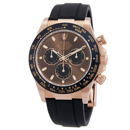 Pre-Owned Rolex Cosmograph Daytona 116515ln-0041 Brown Dial Mens Automatic Chronograph