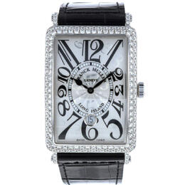 Franck Muller Long Island Automatic Diamond Silver Dial Unisex Watch 1150 sc dt d ho