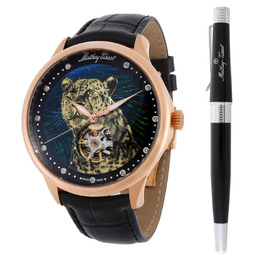 Mathey-Tissot Edmond Auto Handcrafted Multi-Color Dial Mens Watch MC1886PLEO