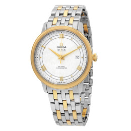 Omega De Ville Prestige Automatic Chronometer Silver Dial Mens Watch 424.20.40.20.02.001