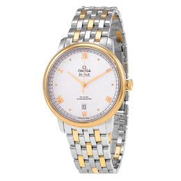 Omega De Ville Prestige Automatic Chronometer Silver Grey Dial Mens Watch 424.20.40.20.02.005