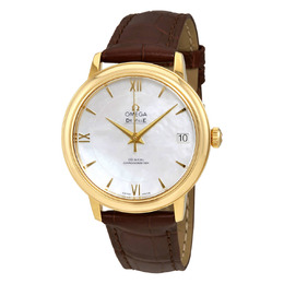 Omega De Ville Prestige 32.7 mm Mother of Pearl Dial Ladies Watch 424.53.33.20.05.002