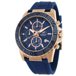 TM-725008: Technomarine Sea Chronograph Quartz Blue Dial Mens Watch