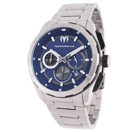 Technomarine OCEAN Chronograph GMT Quartz Mens Watch TM-318090