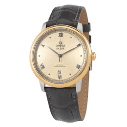 Omega De Ville Prestige Quartz Chronometer White Dial Mens Watch 42423402009001