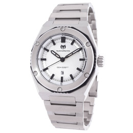 Technomarine CORAL Quartz Silver Dial Mens Watch tm-416043 Two-tone (steel and black)