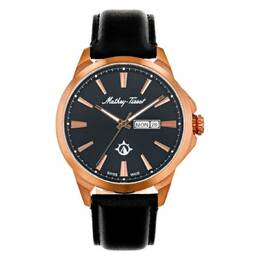 Mathey-Tissot Field Scout Mens Watch Quartz Black Dial MTWG1001102