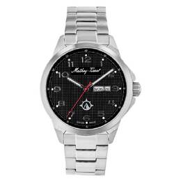 Mathey-Tissot Excalibur Quartz Black Dial Mens Watch MTWG2001103
