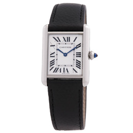 Cartier Tank Must SolarBeat Quartz White Dial Watch WSTA0120