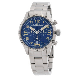 Mathey-Tissot Type 21 Chronograph Quartz Blue Dial Mens Watch H1821CHT2