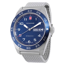 Victorinox Swiss Army Quartz Blue Dial Mens Watch 242042