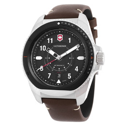 Victorinox Swiss Army Journey 1884 Mens Quartz Watch with Black Dial and Case
