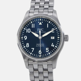 IWC Pilot's Watch Mark XVII IW327016 - Automatic Blue Dial Stainless Steel Men's Wristwatch 40 mm