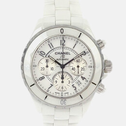 Chanel J12 H1007 Automatic White Stainless Steel Ceramic Women's Wristwatch 41 mm 1193773
