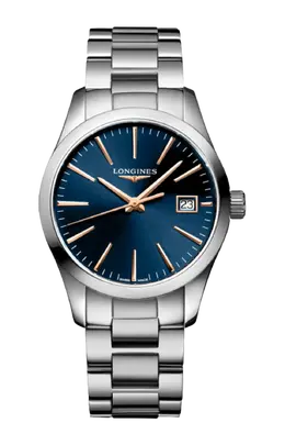Часы Longines Conquest classic 34 мм l2.386.4.92.6