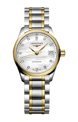 Часы Longines Master collection из стали и желтого золота 25,50 мм l2.128.5.87.7