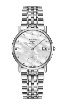 Часы Longines Elegant collection с перламутром 34,50 мм l4.312.4.87.6