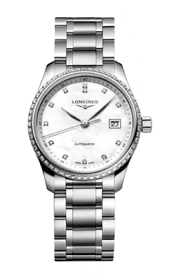 Часы Longines Master collection с бриллиантами 25,50 мм l2.128.0.87.6