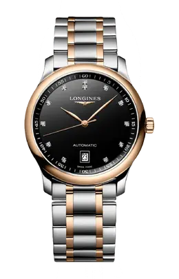 Часы Longines Master collection из стали с розовым золотом 38,50 мм l2.628.5.59.7