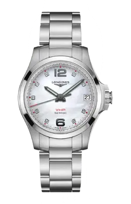 Часы conquest v.h.p. Longines l3.316.4.87.6