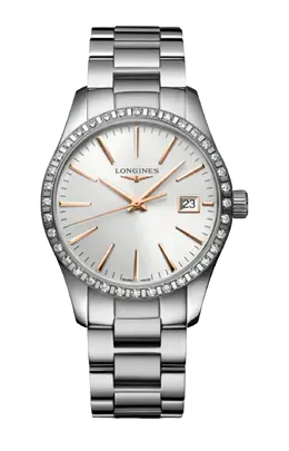 Часы Longines Conquest classic 34 мм l2.386.0.72.6