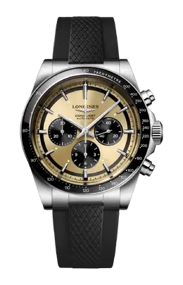 Часы conquest chrongraph 42 мм Longines l3.835.4.32.9