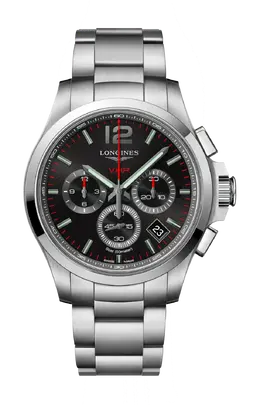 Часы conquest v.h.p. Longines l3.717.4.56.6