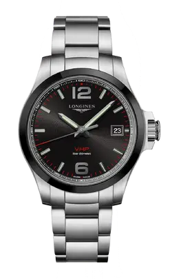 Часы conquest v.h.p. Longines l3.719.4.56.6
