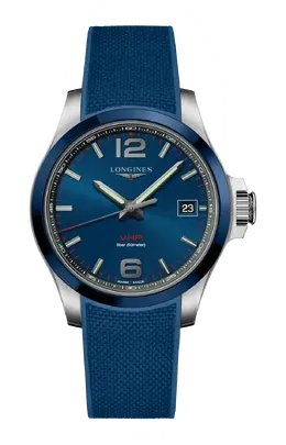 Часы conquest v.h.p. Longines l3.719.4.96.9