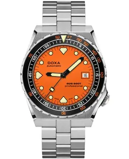 Doxa Sub 600T Professional Automatic Orange Dial Stainless Steel Men's Watch 861.10.351.10
