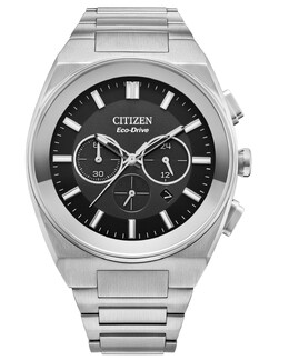 Citizen Axiom SC Chronograph Black Dial Mens Watch CA4580-50E