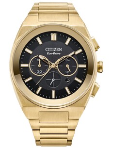 Citizen Axiom SC Chronograph Black Dial Mens Watch CA4582-54E