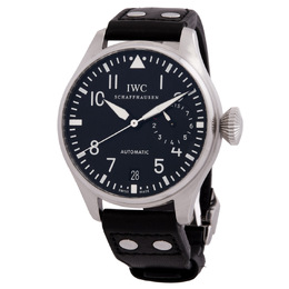 Pre-owned IWC Big Pilot's Watch Automatic Black Dial Mens Watch IW500401
