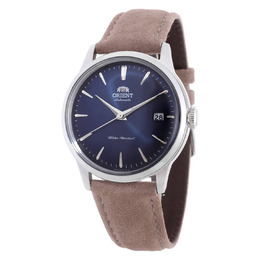 Orient Bambino Mens Automatic Navy Dial Watch RA-AC0M12L