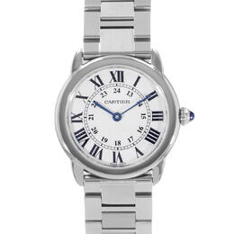 Pre-owned Cartier Ronde Solo W6701004