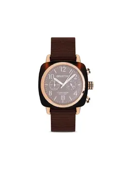 Наручные часы Clubmaster Classic 40 мм Briston, коричневый 16298147 | коричневый