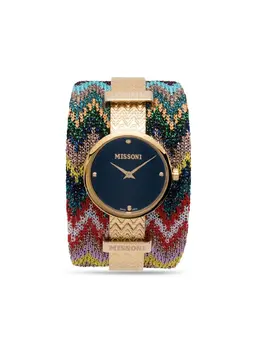Наручные часы M1 30 мм Missoni, золотой 17459055 | золотистый