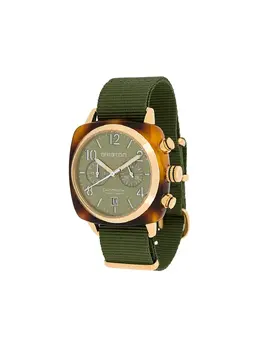 Наручные часы Clubmaster Classic 40 мм Briston, зеленый 14667940 | зеленый