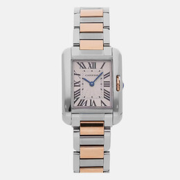 Pre-Owned Cartier Tank Anglaise Small Model W5310019 - 22mm Women's Quartz Watch