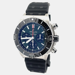 Breitling Super Chronomat AB0136251L1S1 - Automatic Green Dial Stainless Steel Men's Watch 44mm