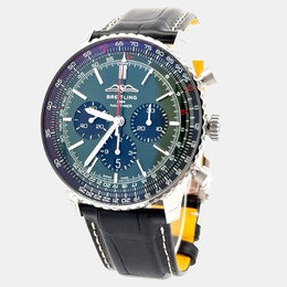 Breitling Navitimer AB0137241L1P1 Automatic Green Dial Men's Chronograph 46mm