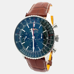 Breitling Navitimer AB01382B1L1P1 - Green Dial Stainless Steel Men's Watch