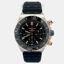 Breitling Chronomat UB0136251B1S1 - Men's Automatic Watch, Black Dial with Rose Gold Accents