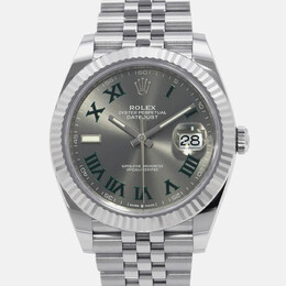 Rolex Datejust 126334 - Grey Stainless Steel Automatic Mens Watch